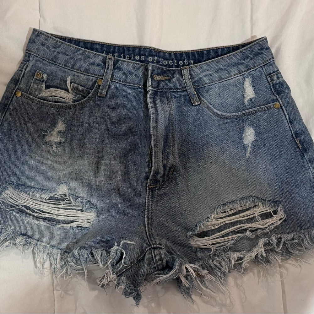 Articles of Society Jean Shorts